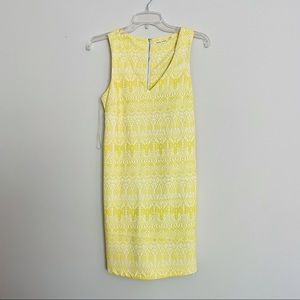 COPY - Main Strip Yellow & White Dress